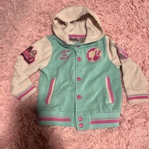 Barbie Mint and Pink Hoodie